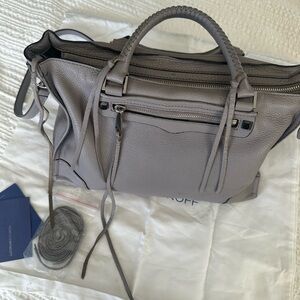 Rebecca Minkoff Grey Leather Satchel